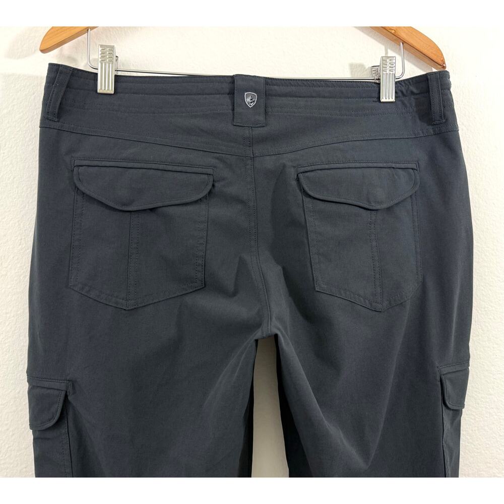 KUHL Gray Roll-Up Cargo Pants Size 12 – Outdoor Hiking Adventure - Picture 9 of 15